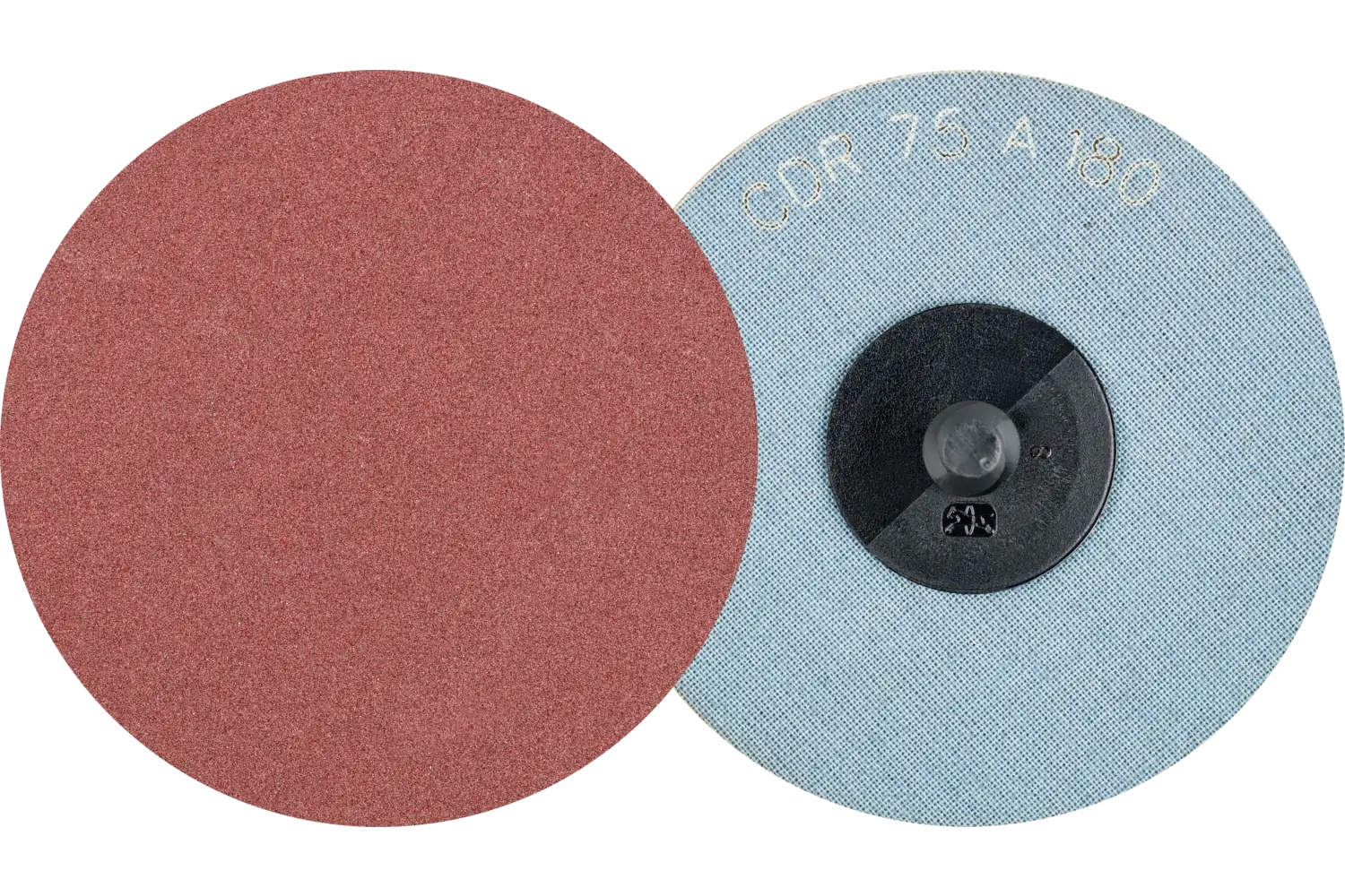 Show details for Pferd CombiDisc Abrasive Disc, 3" Dia, Type CDR, 180 Grit, Aluminum oxide Picture of Pferd CombiDisc Abrasive Disc, 3" Dia, Type CDR, 180 Grit, Aluminum oxide